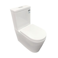 Ceramic Toilet Suite Back to Wall Model Korona GC89 Rimless