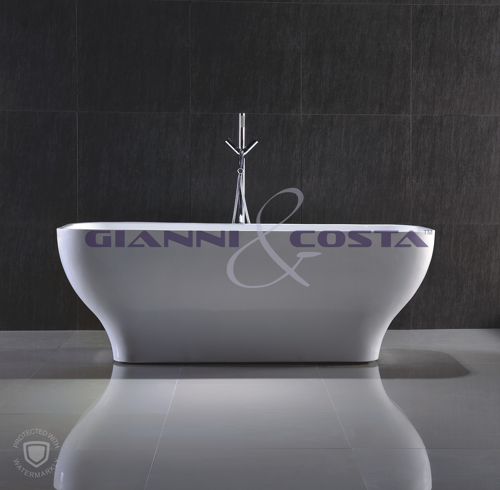 Acrylic Free Standing Bath Tub Model Xander GC6829 1700mm