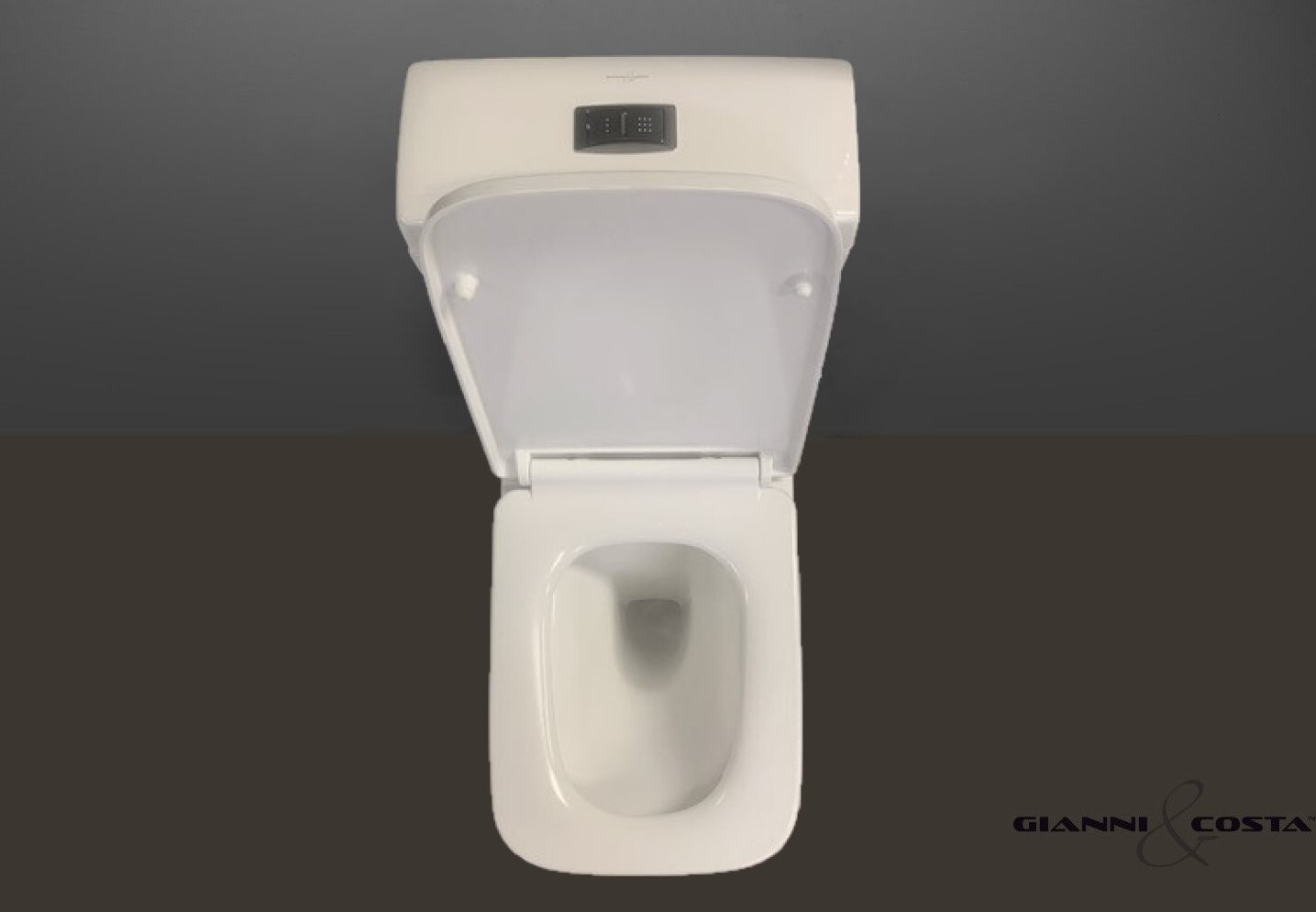  Ceramic Toilet Suite Back to Wall Model Lucca GC70 S-Trap 70-170mm