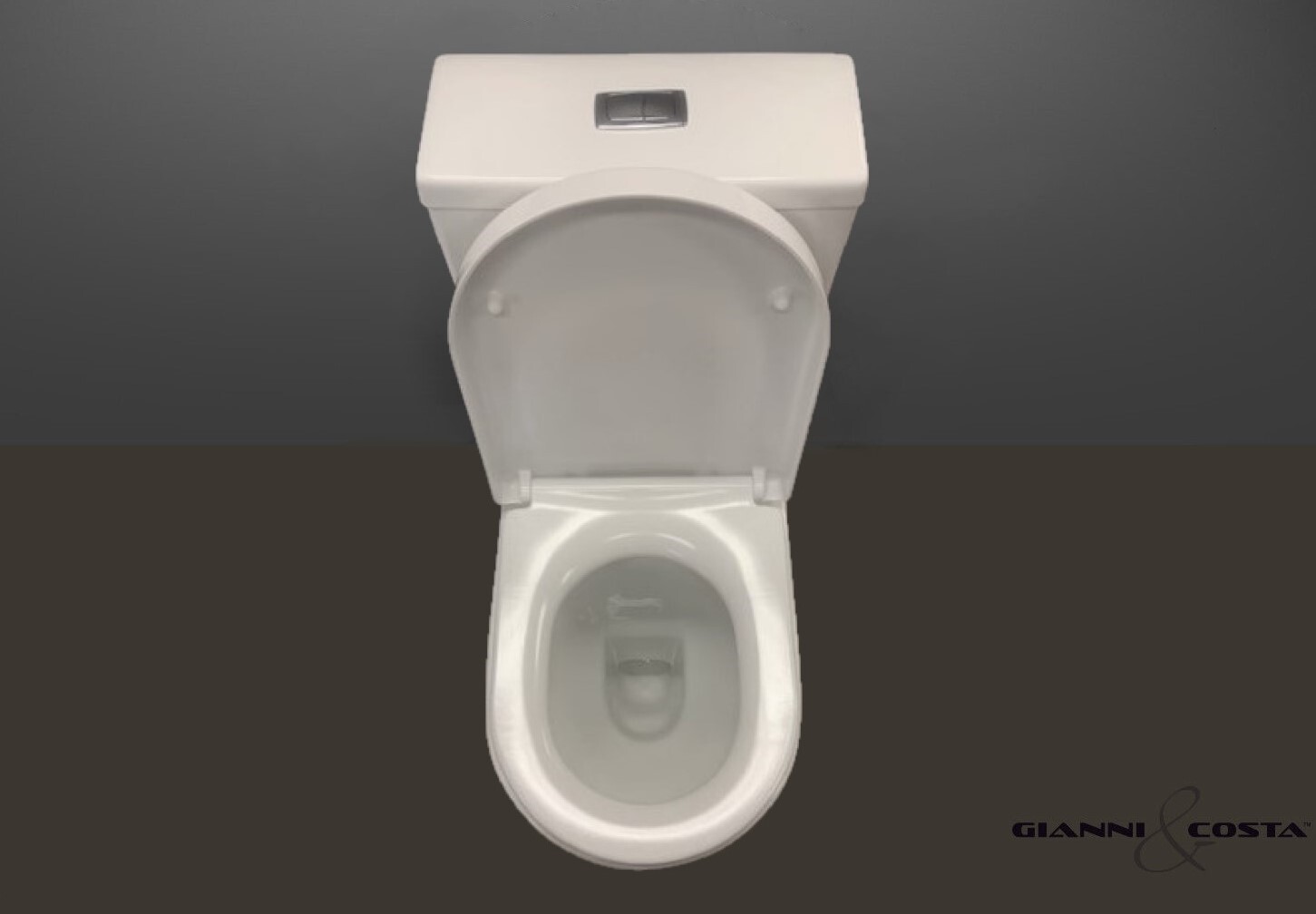 Ceramic Toilet Suite Back to Wall Model Rimini GC99B S-Trap 70-170mm