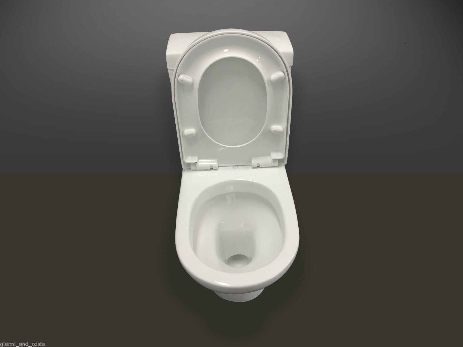 Ceramic Toilet Suite Back to Wall Model Taormina GC69 S-Trap 70-170mm