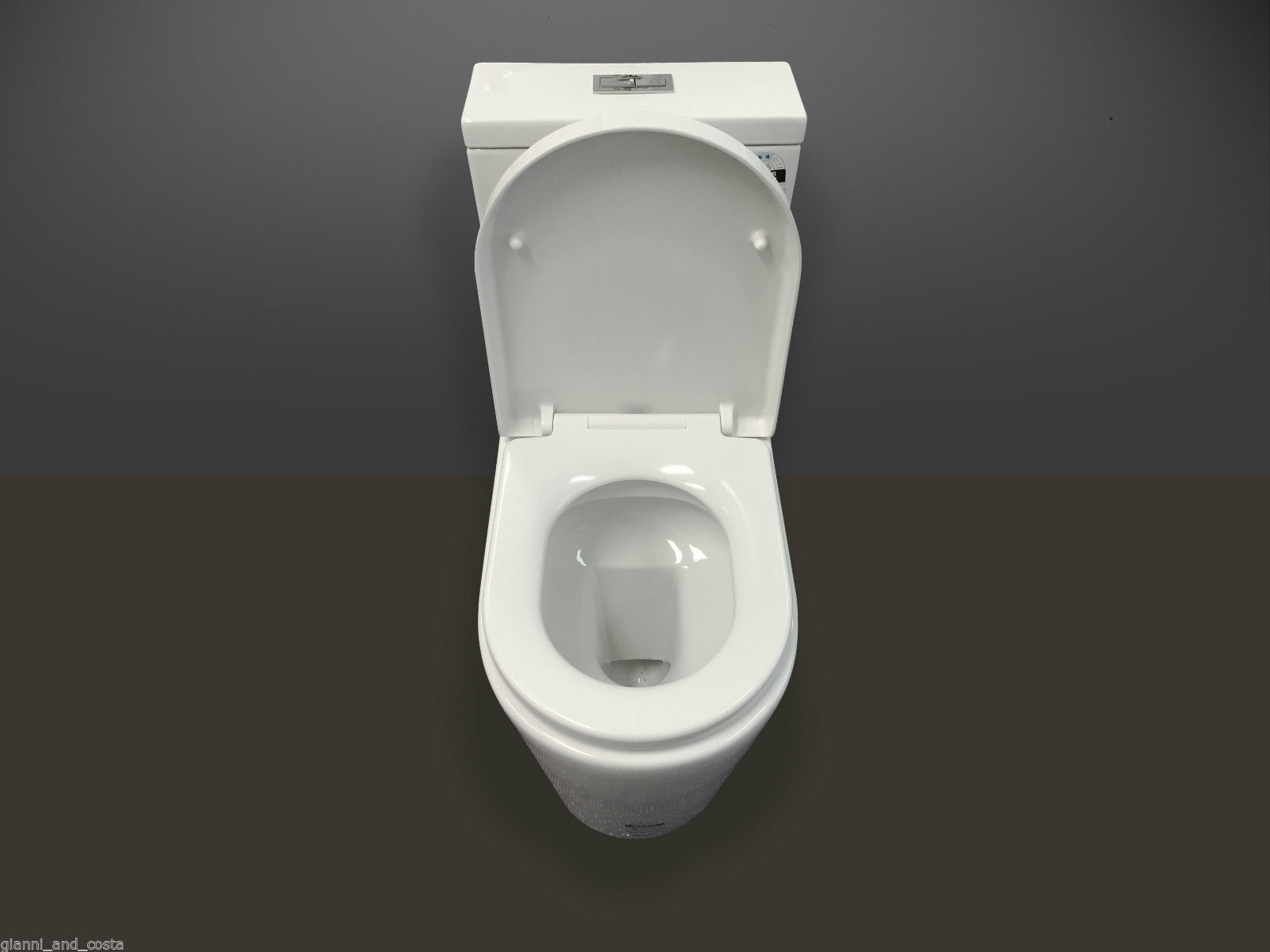 Ceramic Toilet Suite Back to Wall Model Korona S-Trap 70-170mm