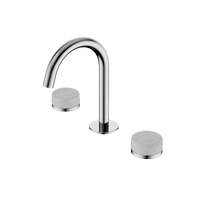 Bench Mounted Basin Set Arc Spout With Carrara Handle | Serenity