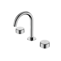Bench Mounted Basin Set Arc Spout With Metal Handle | Serenity