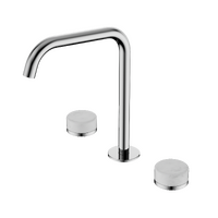 Bench Mounted Bath/Kitchen Set Edge Spout With Carrara Handle | Serenity
