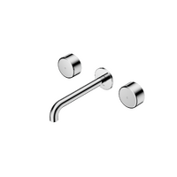Wall Mounted Basin Set 160mm Spout With Metal Handle | Serenity