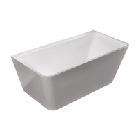 Acrylic Back to Wall Free Standing Bath Tub Model Lucca 1500/1700 mm Available