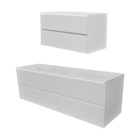 Wall Hung Bathroom Cabinet Model Sia / 6 Sizes Available