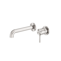 Wall Basin / Bath Mixer Spout SS 316L with Individual Back Plates | Zen