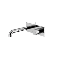 Wall Basin / Bath Mixer Spout Handle Up | Mecca