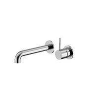 Wall Basin / Bath Mixer Spout Handle Up | Mecca