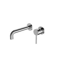 Wall Basin / Bath Mixer Spout with Individual Back Plates | Dolce