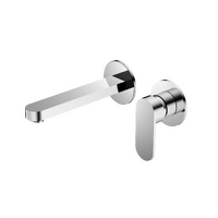 Wall Basin / Bath Mixer Spout with Individual Back Plates | Ecco