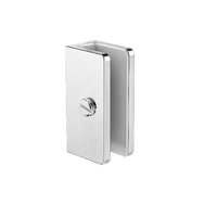 Shower U Bracket 10mm Glass