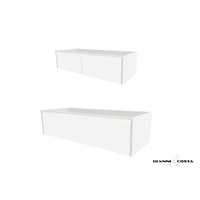 Wall Hung Vanity Cabinet Model SIA SLIM Various Colour Options