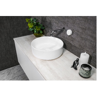 Round - Ceramic Above Counter Top Basin RB61 | Pop Up Waste