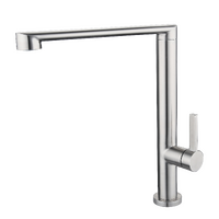 XCELSIOR Stainless Steel Elegant straight neck XPRESSFIT Mixer