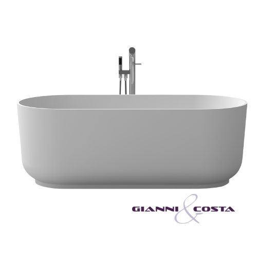 Solid Surface Free Standing Bathtub | Messina
