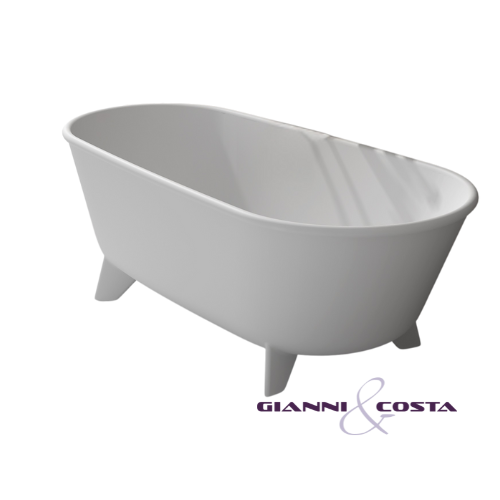 Solid Surface Free Standing Bathtub | Taormina