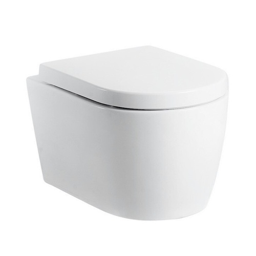 Ceramic Toilet Suite Concealed Cistern Floor Pan | Nero Buttons