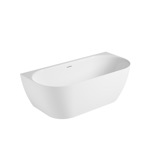 Free Standing Acrylic Bath Tub - Back to Wall | Messina