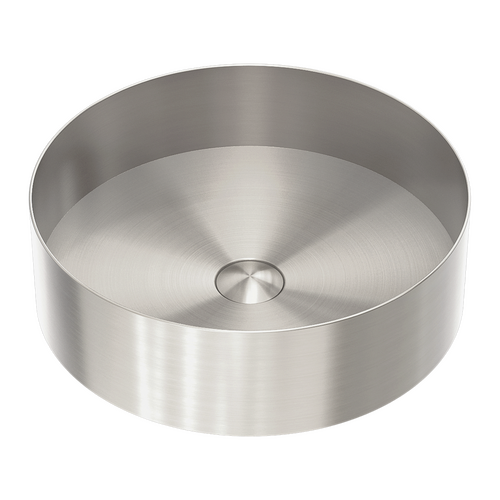 Round - 400mm Stainless Steel Basin | Opal