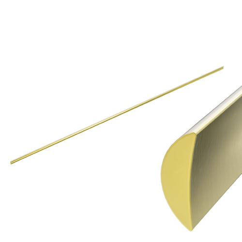 Half Round Water Seal Rail 750mm
